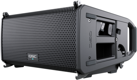Image nº4 du produit Pack LA108 6600W QSC - 4 x LA108 et 2 x LS118 Sub avec housses et barres de couplage