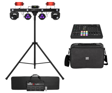 Image principale du produit Pack ILS Chauvet DJ - Gigbarmove+ ILS avec ILS Command + housse