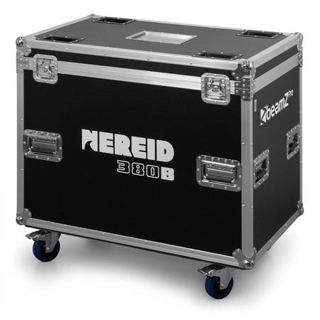 Image nº4 du produit Flight de 2 Nereid380B BeamZ Pro – Lyres Beam 18R IP65 en flightcase