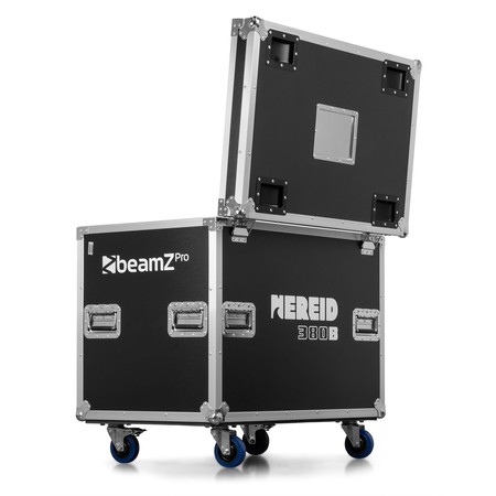 Image nº9 du produit Flight de 2 Nereid380B BeamZ Pro – Lyres Beam 18R IP65 en flightcase