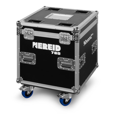 Image nº5 du produit Flight de 2 Nereid760 BeamZ Pro – 2 Lyres Wash Bee Eyes 7 X 60W RGBW IP65 en Flightcase