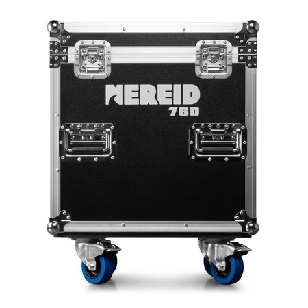 Image nº6 du produit Flight de 2 Nereid760 BeamZ Pro – 2 Lyres Wash Bee Eyes 7 X 60W RGBW IP65 en Flightcase
