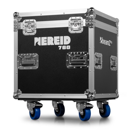 Image nº7 du produit Flight de 2 Nereid760 BeamZ Pro – 2 Lyres Wash Bee Eyes 7 X 60W RGBW IP65 en Flightcase