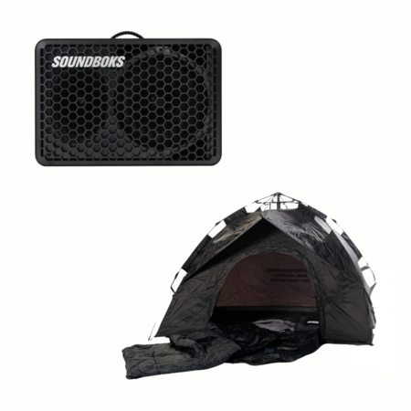 Image principale du produit Pack Promo Soundboks-GO - enceinte autonome avec pack camping offert