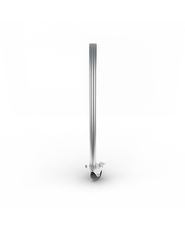 Image principale du produit PLTPRO-WE100 ConteStage – Pied rond avec roulette pour praticables Contestage 100cm