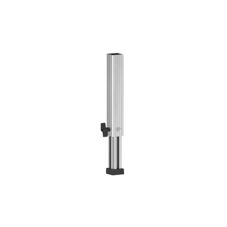 Image principale du produit PLTS-FT4060 ConteStage – Pied carré à hauteur réglable pour praticables Contestage 40cm à 60cm
