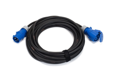 Image principale du produit PROL-32A-MONO-10M Prolongateur CEE17 2P+T IP44 10m - Câble H07RN-F 3G6 32A