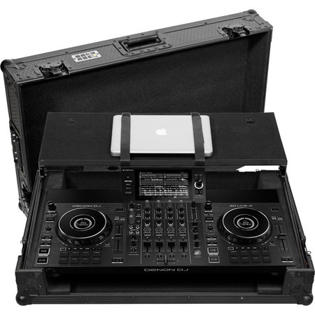 Image nº3 du produit Pro SC Live 4 W LTS Black Walkasse - Flight case pour Denon SC live 4 noir avec plateau PC