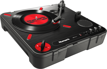 Image principale du produit Platine Vinyle Numark PT01 SCRATCH USB / HP / Piles / Switch Scratch