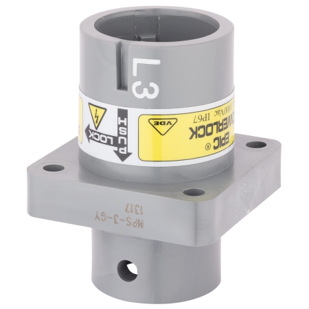 Image principale du produit Embase Powerlock source A1 S L3 max 400A sans contact