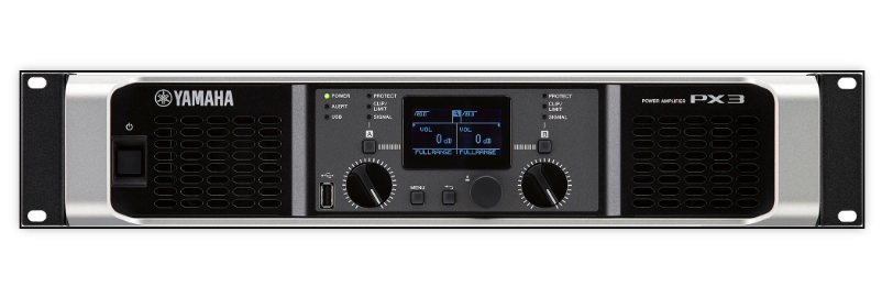 Image principale du produit PX3 Yamaha - Amplificateur de puissance 2 X 500W avec DSP