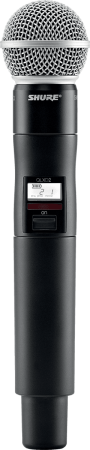 Image principale du produit QLXD2-58-H51 Shure - Micro emetteur main QLXD capsule sm58