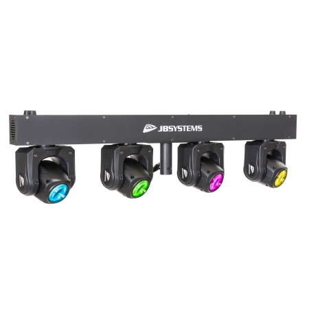 Image principale du produit QUADRA MOVE JB Systems – barre de 4 lyres RGBW 40W