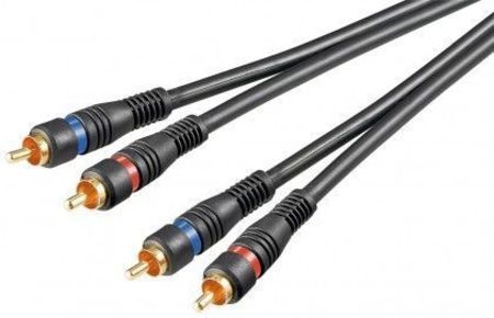 Câble audio Premium jack stéréo 3,5mm mâle/femelle, 2m