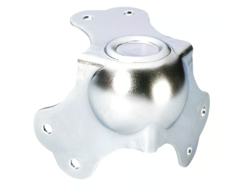 Image principale du produit Coin boule de flight case 3 angles et 6 fixations 64mm empilable