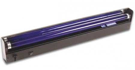 Image principale du produit Reglette avec tube lumière noire 18 ou 20w