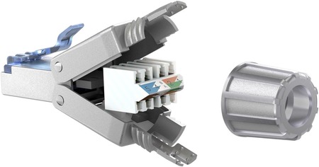 Image nº4 du produit Connecteur RJ45 cat6A pour assemblage rapide avec presse étoupe