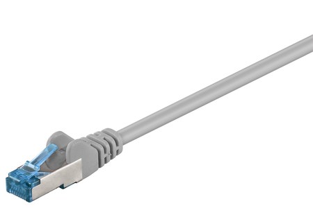 Image principale du produit Câble Rj45 Cat 6A S/FTP 1m50 gris