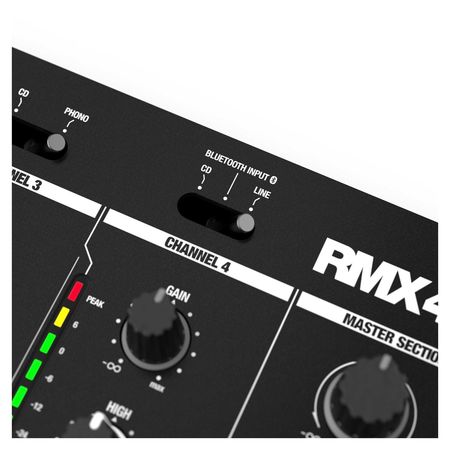 Image nº5 du produit RMX-44 BT reloop Table de mixage DJ 4 voies + effets + bluetooth
