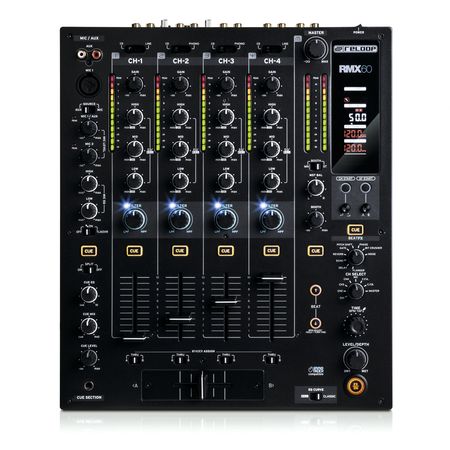 Image principale du produit RMX 60 DIGITAL reloop Table de mixage DJ  Pro 4 voies avec Effets