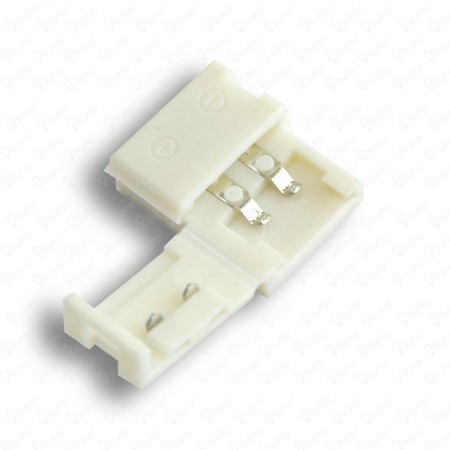 Image principale du produit Connecteur jonction Femelle Femelle pour ruban à led 2 contacts (leds 3528)