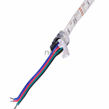 Image secondaire du produit Connecteur pour connecter un câble 4 fils sur un ruban led RGB