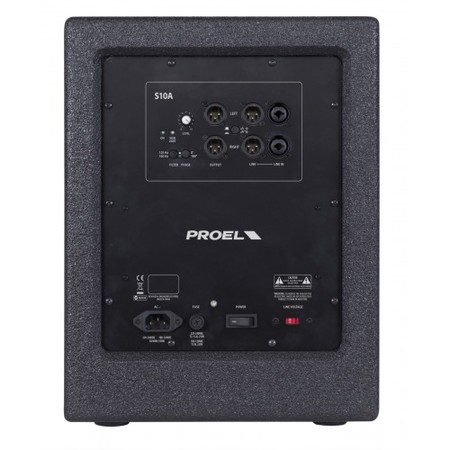 Image nº3 du produit Proel S10A  Caisson de basses amplifié 10 pouces 700W