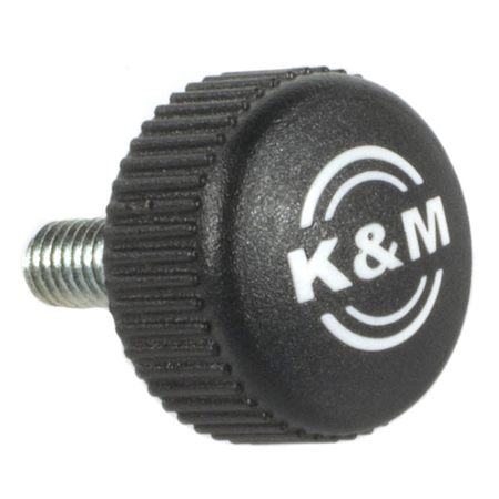 Image principale du produit 01-82-838-55 K&M - Molette de serrage pour pied et pince micro