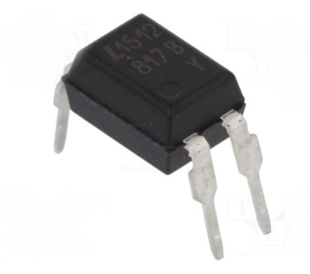 Image principale du produit Photocoupleur optocoupleur LTV - 817B sortie transistor DIP4