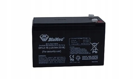 Image principale du produit Batterie pour enceinte autonome 12V 7Ah 150 x 95 x 65