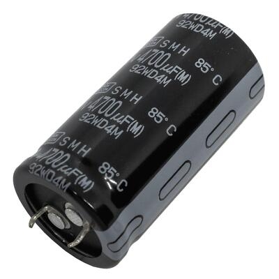Image principale du produit Condensateur électrolytique 4700µF 4700UF 80VDC 26x51mm SNAP-IN