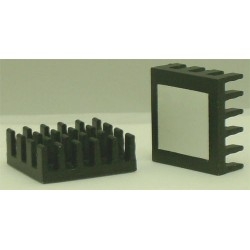 Image principale du produit Dissipateur thermique pour composant CI 26x24mm avec auto-adhesif
