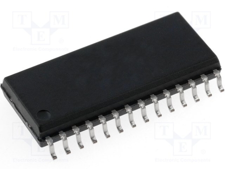 Image principale du produit MCP23016 expander 16bit I/O port -interface I2C - VCC 2 à 5,5VDC - boîtier SO28