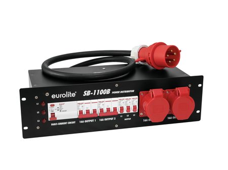 Image principale du produit Coffret de distribution electrique Eurolite SB 1100B 32A