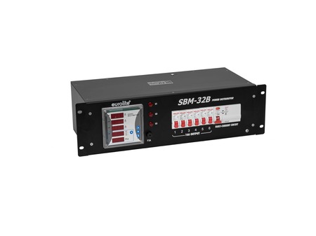 Image nº6 du produit SBM-32B Eurolite - Distribution électrique rackable 32A