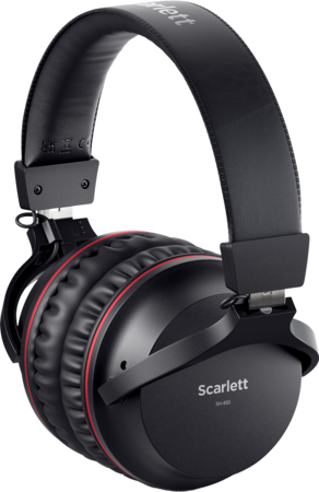 Image secondaire du produit SCARLETT4 Studio Focusrite - Pack Carte son Scarlett4 2i2, 2 entrées 2 sorties 192KHz + micro statique + casque studio