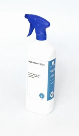 Image principale du produit Hydroflam SD19  - Liquide ignifugeant pour végétaux et sapins naturels en bidon de 1Kg