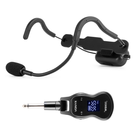 Image principale du produit WSH20 Vonyx - Micro serre-tête UHF sport + récepteur Jack 6,35