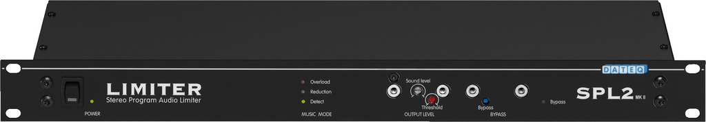 Image secondaire du produit SPL-2 Dateq Limiteur 2 voies acoustique dB réglable XLR