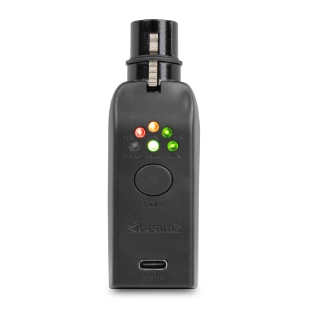 Image secondaire du produit WD1F Beamz Dongle récepteur DMX sans fil sur batterie XLR3