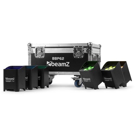 Image nº10 du produit SET BBP62 BeamZ Pro – Pack de 6 projecteurs sur batteries 6X12W IP65 avec Flight de charge
