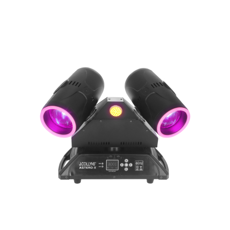 Image nº5 du produit ASTERO-X J.Collyns - Lyre Double 4x80W 2 Faces RGBW Effets Stroboscopiques