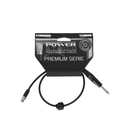 Image secondaire du produit AUDIOCAB 4052 Power Studio - Câble Mini XLR 4PIN Femelle vers Jack Mono 0,6m