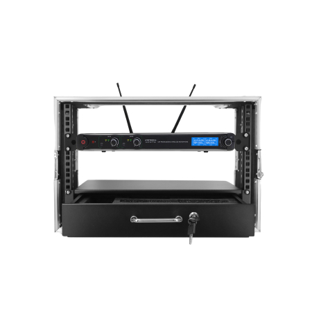 Image nº4 du produit FT HF MIC 5U Power Acoustics - Flight Case 5U pour micros HF sécurisés