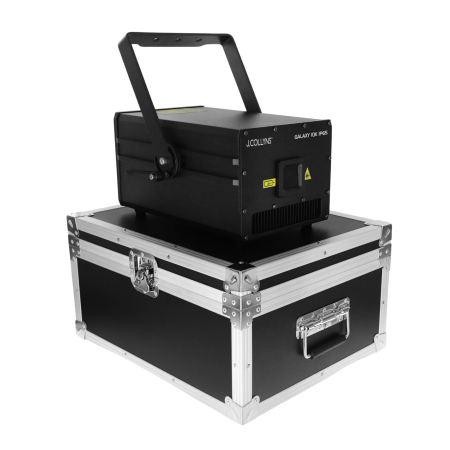 Image principale du produit GALAXY 10K IP65 J.Collyns - Laser RGB 10W + Flight Case