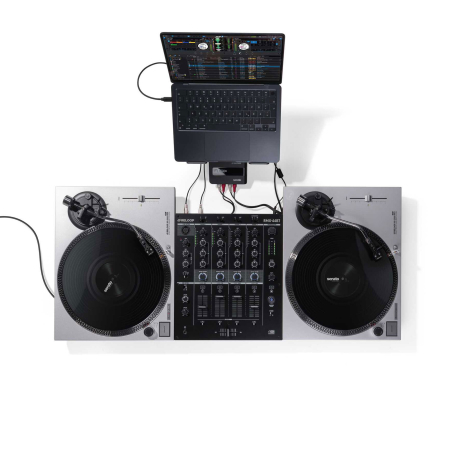 Image nº5 du produit Reloop RP 2000 MK4 SILVER Platine Vinyle Entraînement Direct