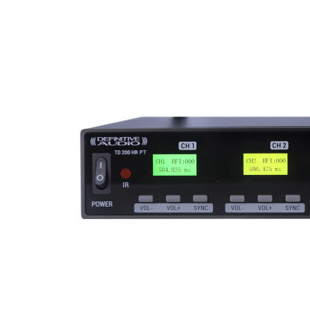 Image nº6 du produit TD 200HR PT Double Micro Serre-Tête UHF Definitive Audio