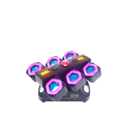 Image nº4 du produit VIPER 6 RING Power Lighting - 5 Effets Lumière Dynamiques