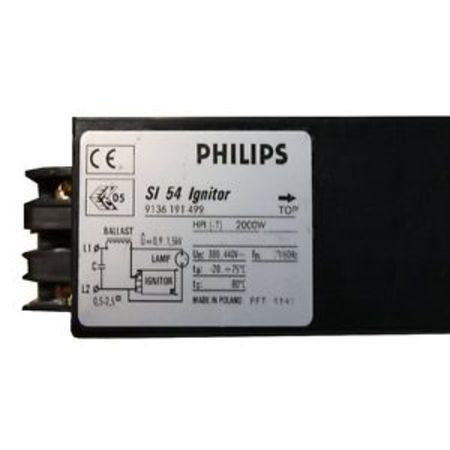 Image principale du produit amorceur Philips SI 54 2 fils 360-415V 380V 400V 2KW 2000W