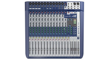 Image secondaire du produit Soundcraft Signature 16 table de mixage analogique USB 16 voies EQ 3 bandes 4 aux